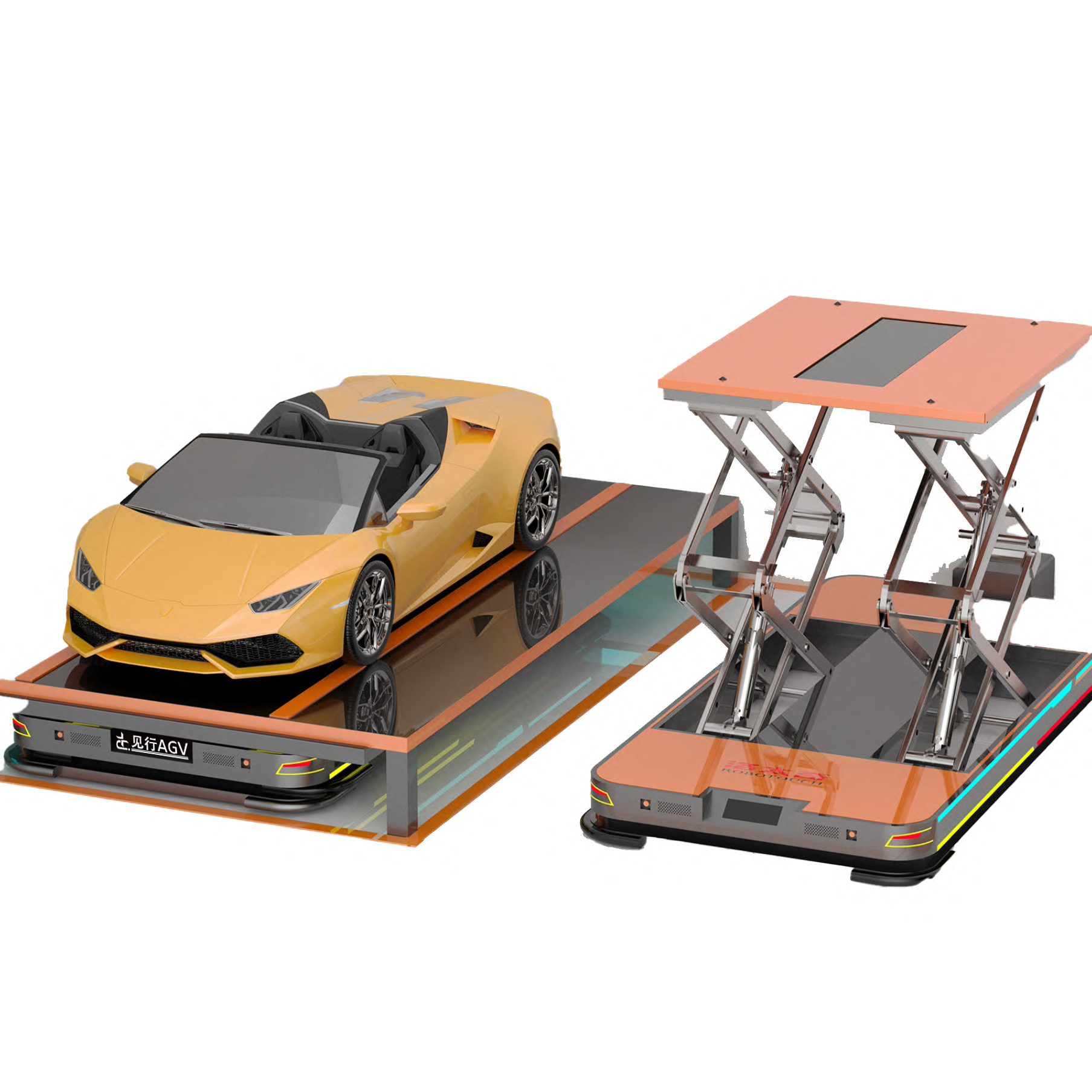 零售倉儲的智慧進化：從“人找貨”到“AGV小車貨到人”的效率躍遷。